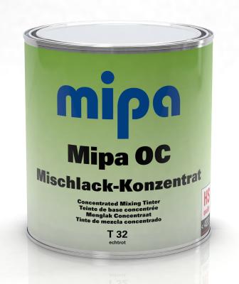 Mipa OC T 32 echtrot Mischlack-Konzentrat Gr. IV 3L