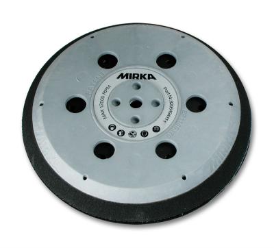 MIRKA Grip-Teller Unipad med.Ø150mm,5/16"+M8 Gewinde, inkl. Schutzauflage