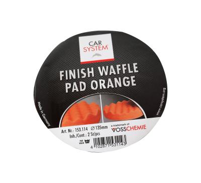 CS Finish Waffle Pad orange  135 x 25 mm