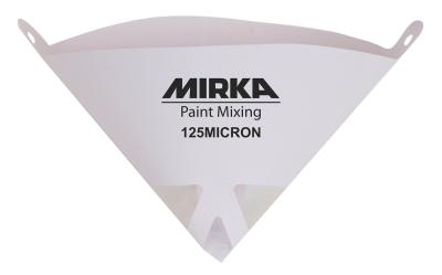 MIRKA Farbsiebe 125µm, 4 x 250pcs/Pack