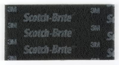 3M Scotch-Brite MX-HP Durable Flex Hand Pad, 228 x 115 mm, ultrafine, grau, 25 Stk.